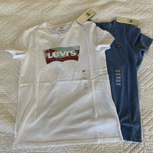 Two NWT Levi’s short sleeved tshirts